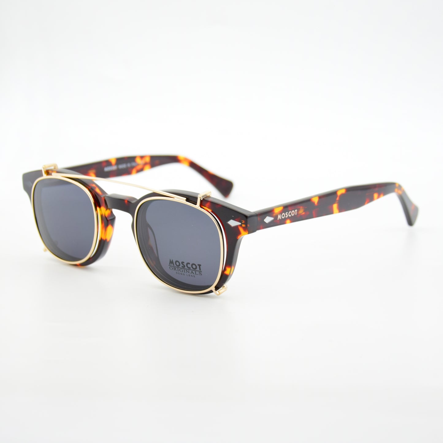 CLIPS : MOSCOT R0099 HAVANE/BLACK C02