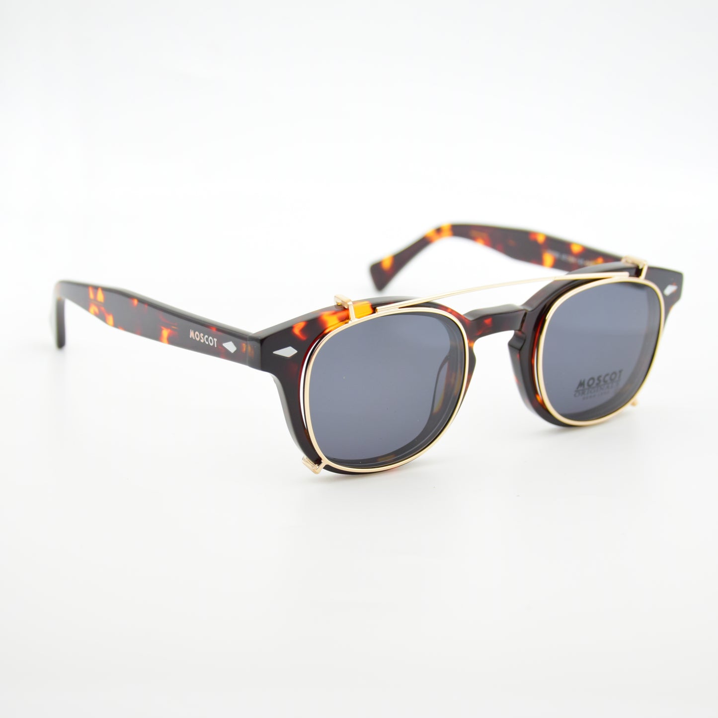 CLIPS : MOSCOT R0099 HAVANE/BLACK C02