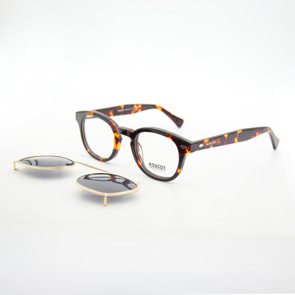 CLIPS : MOSCOT R0099 HAVANE/BLACK C02