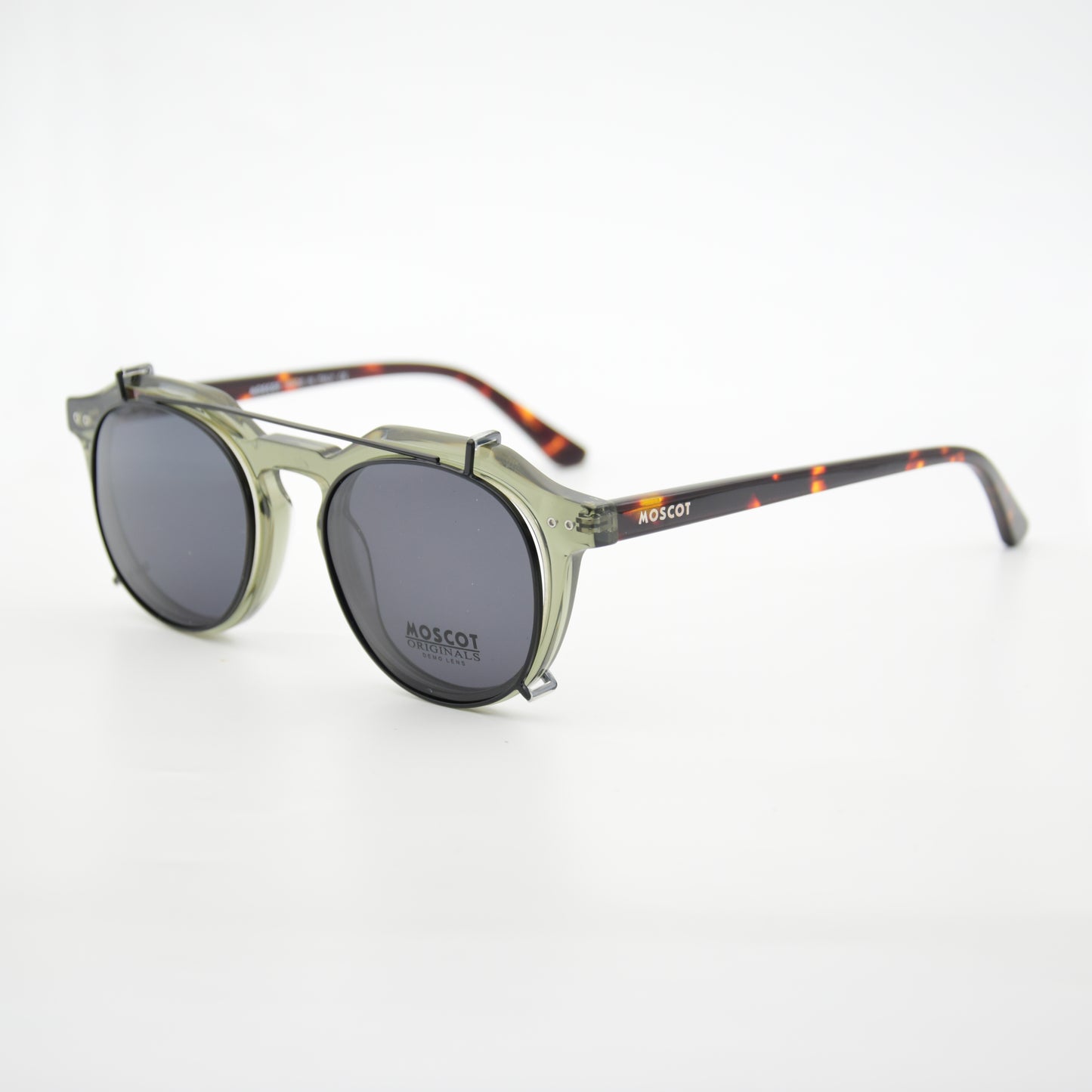 CLIPS : MOSCOT R0091 HAVANE/VERT C04