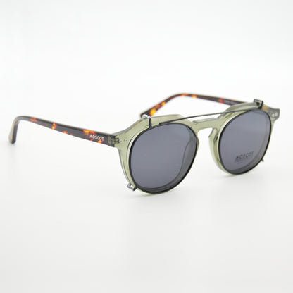 CLIPS : MOSCOT R0091 HAVANE/VERT C04