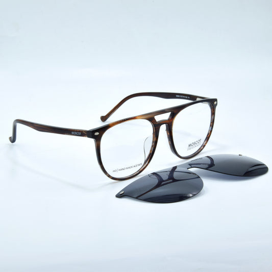 Clips : Moscot 9896A Havane/Noir C2