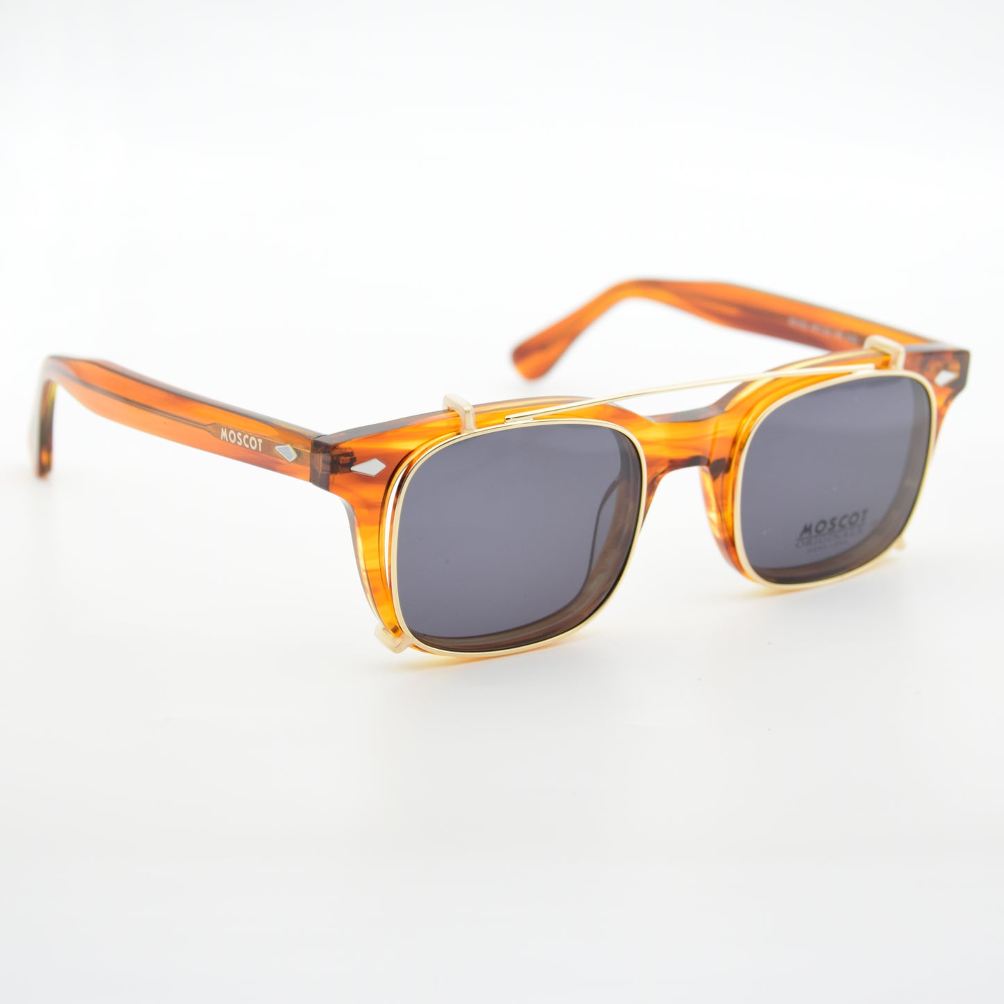 CLIPS : MOSCOT R0102 HAVANE/BLACK C02