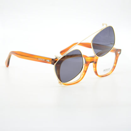 CLIPS : MOSCOT R0102 HAVANE/BLACK C02