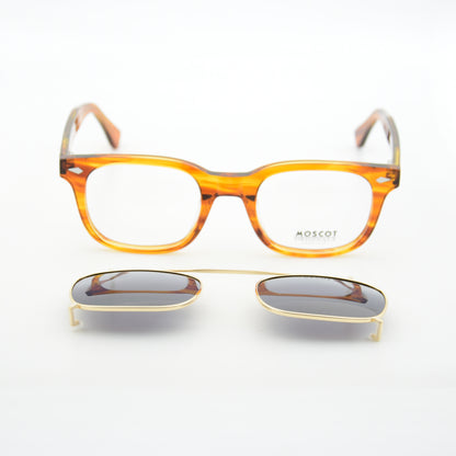 CLIPS : MOSCOT R0102 HAVANE/BLACK C02