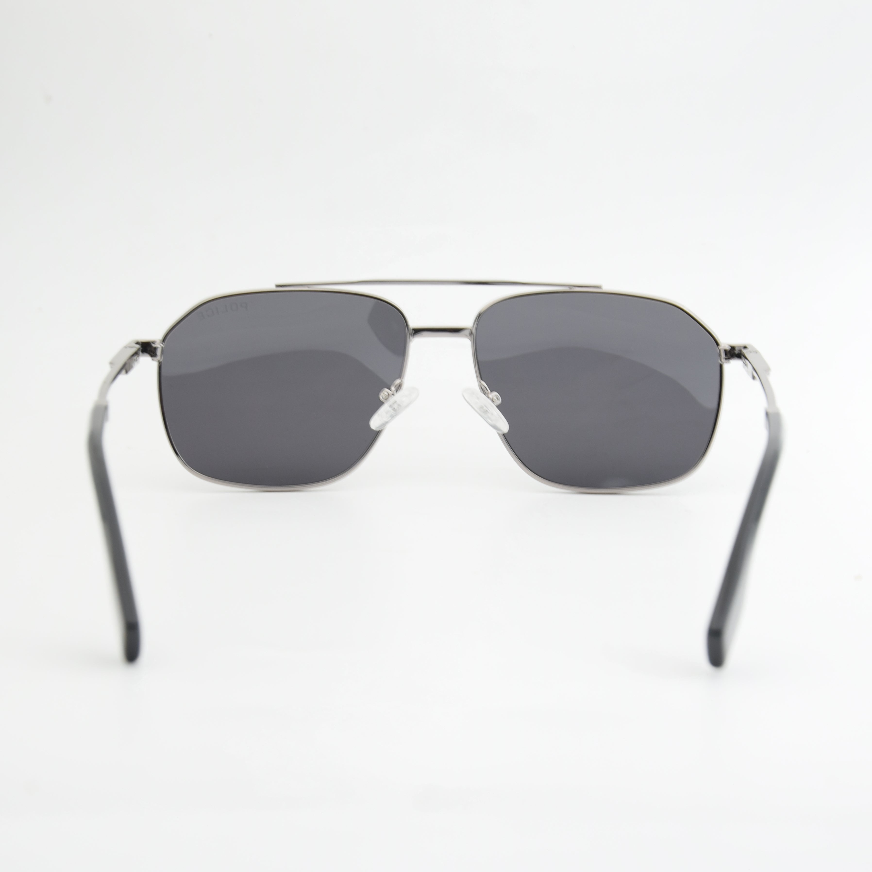 SOLAIRE : POLICE MB24806 SILVER/NOIR ( POLARISÉ )
