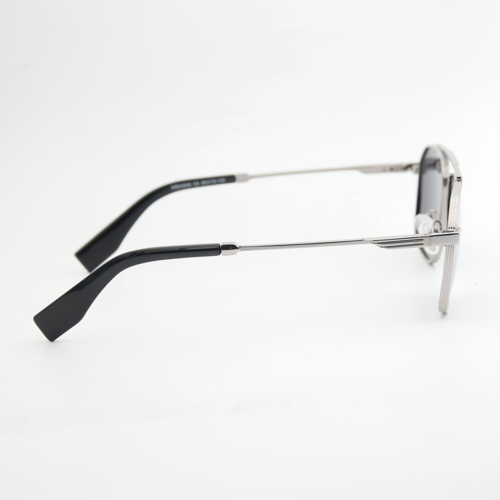 SOLAIRE : POLICE MB24806 SILVER/NOIR ( POLARISÉ )