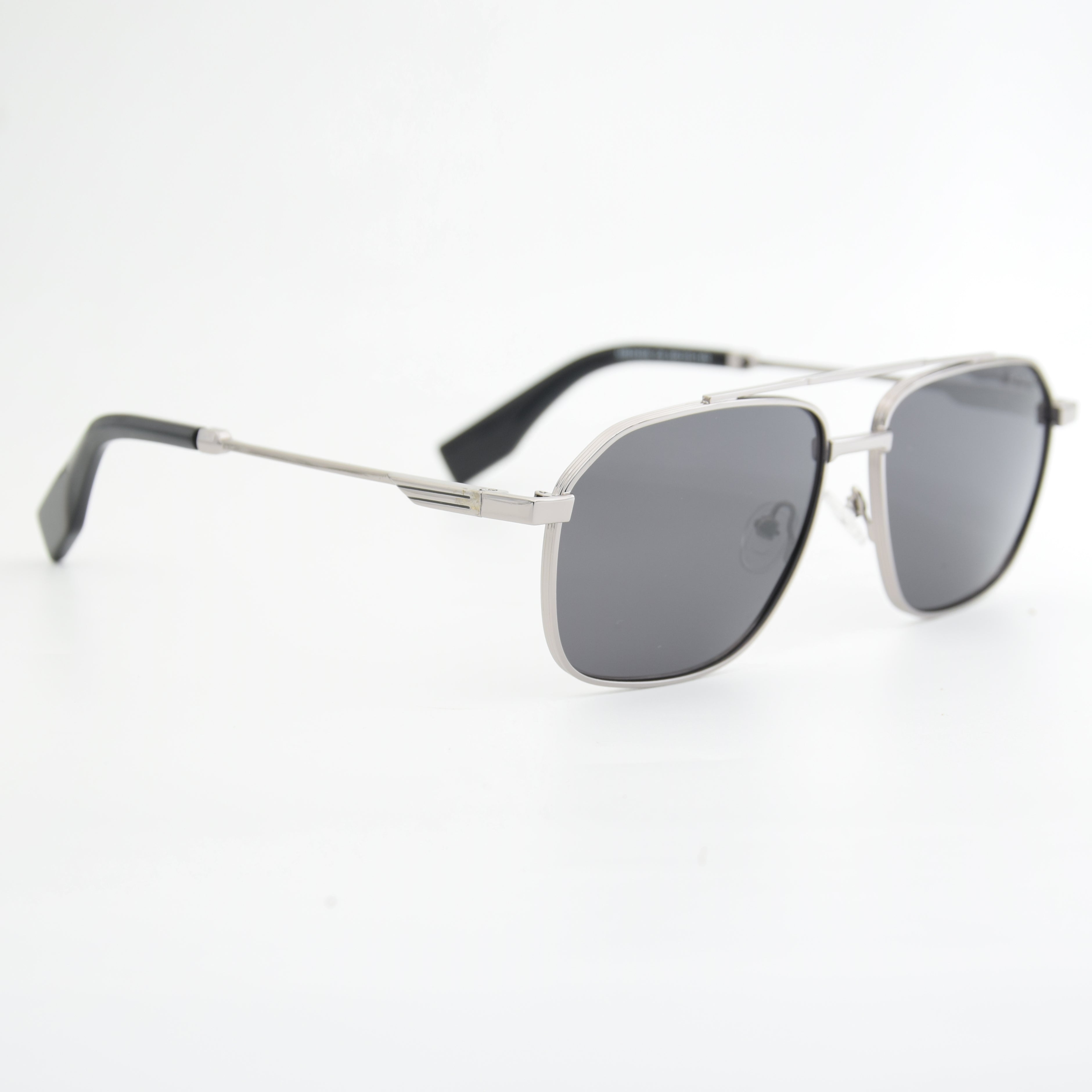 SOLAIRE : POLICE MB24806 SILVER/NOIR ( POLARISÉ )