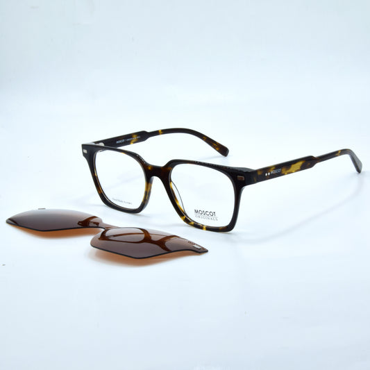 Clips : Moscot 9695 HAVANE-BROWN C1