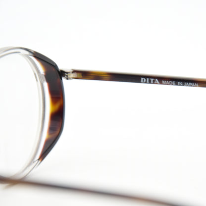 OPTIQUE : DITA 1862 CRYSTAL/HAVANE C02