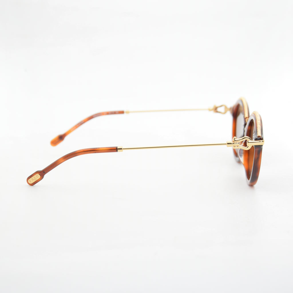 SOLAIRE :FRED FG40004U MARRON/HAVANE