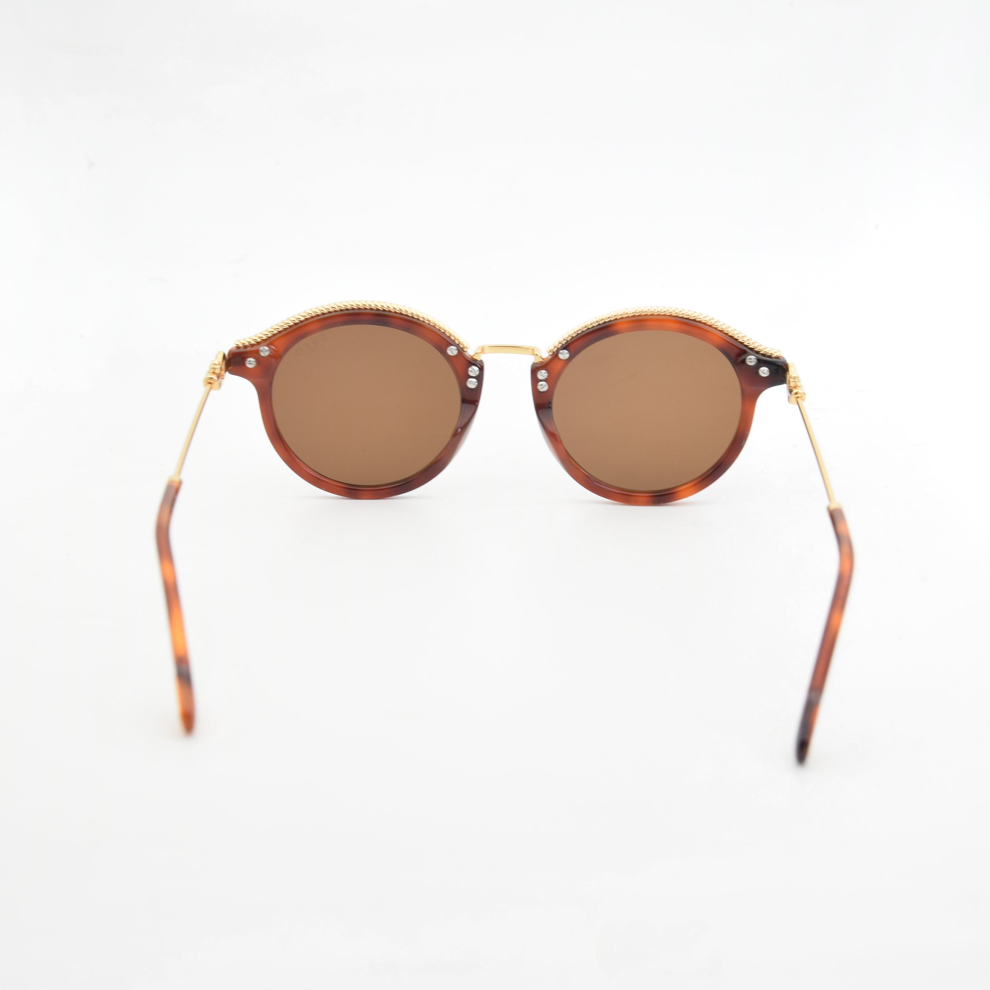 SOLAIRE :FRED FG40004U MARRON/HAVANE