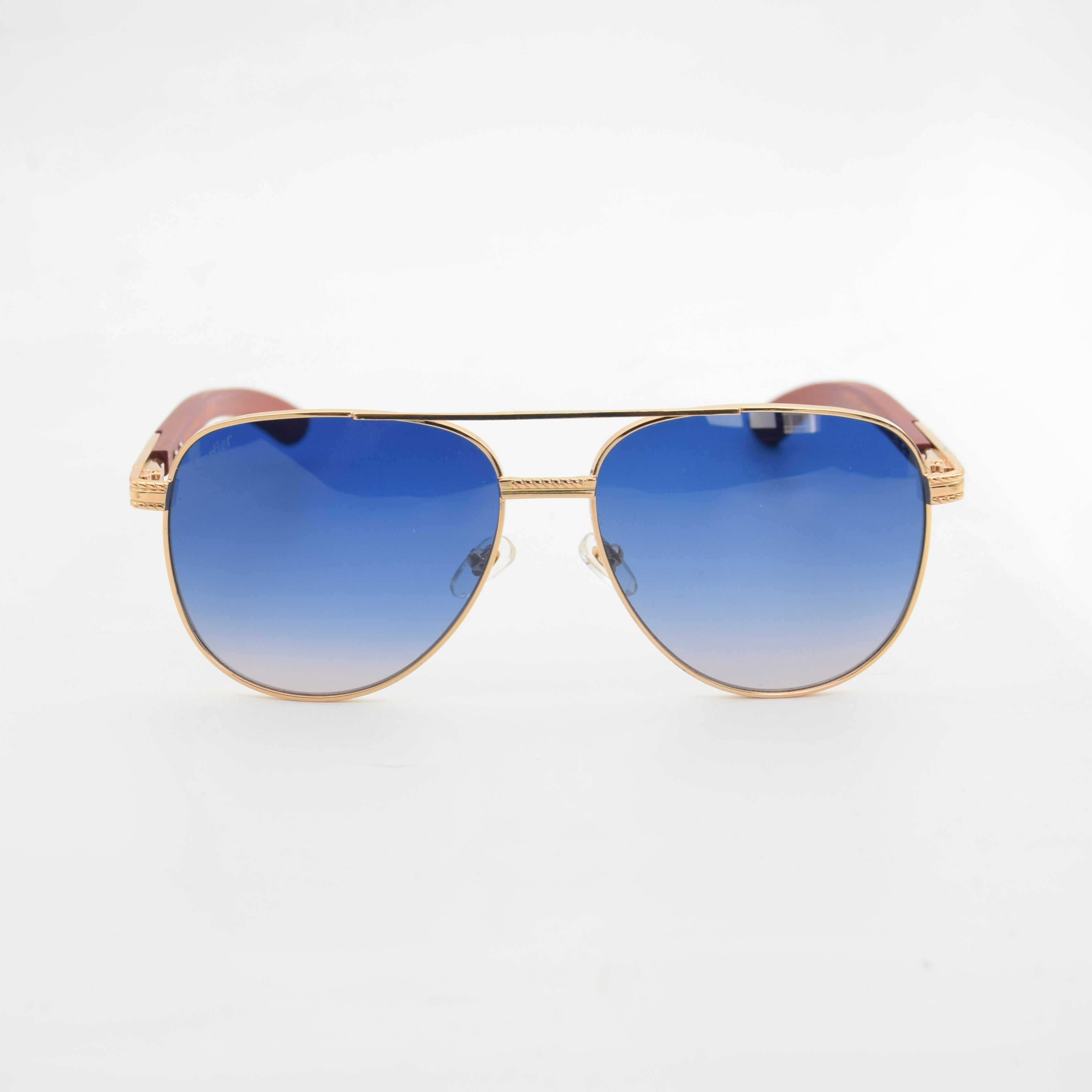 SOLAIRE :CARTIER CT0858S CAT.3 BLEU SANTOS-DUMONT