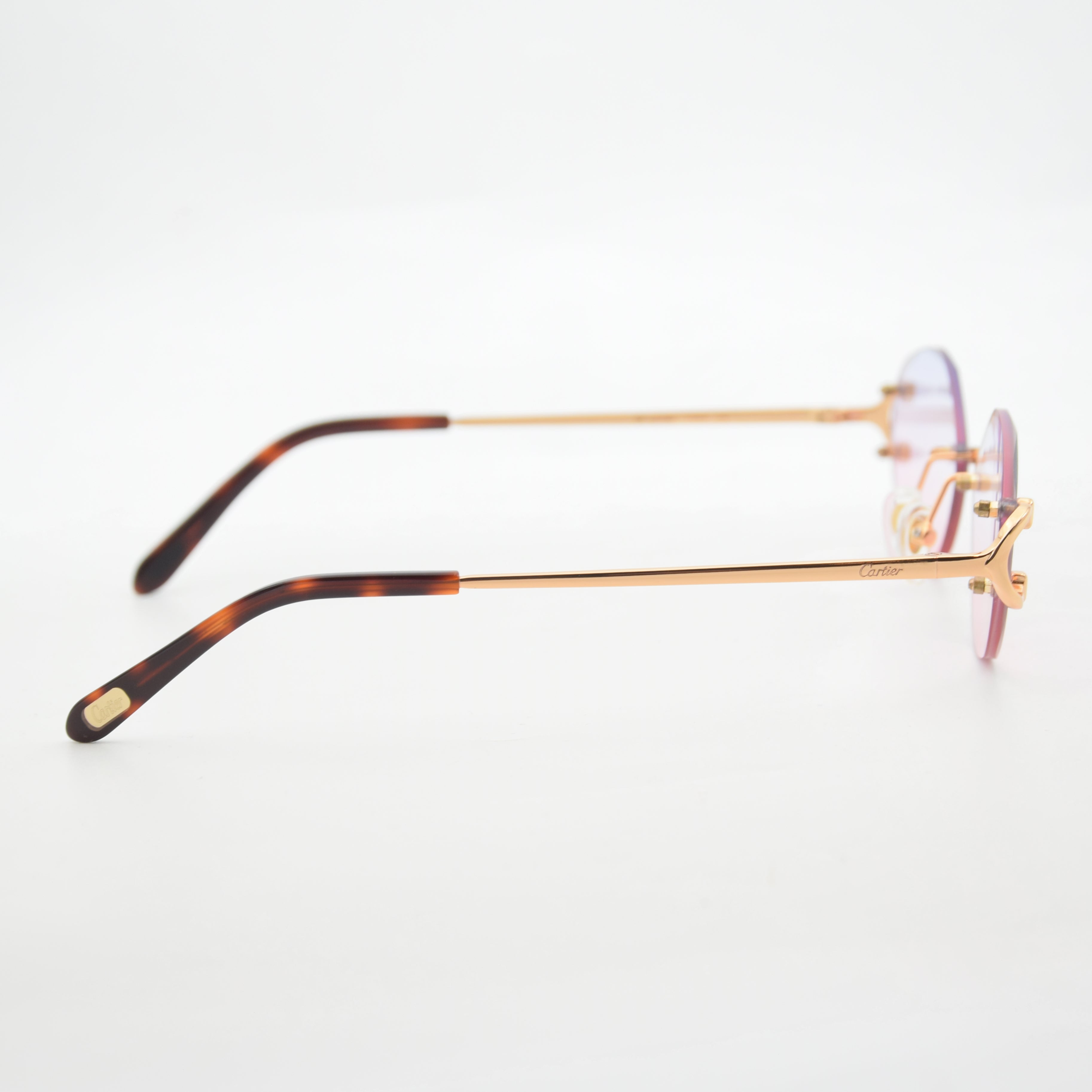 SOLAIRE :CARTIER CT0092O BLEU/PINK