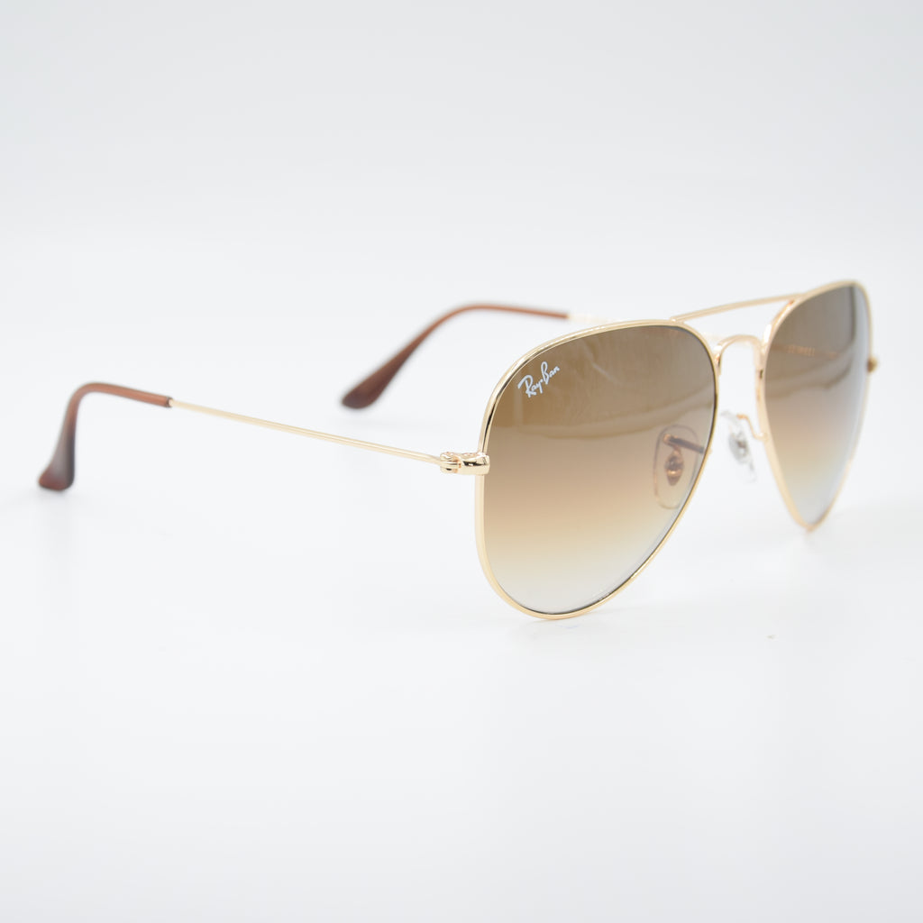 SOLAIRE :RAY-BAN RB3025 AVIATOR LARGE METAL C00151
