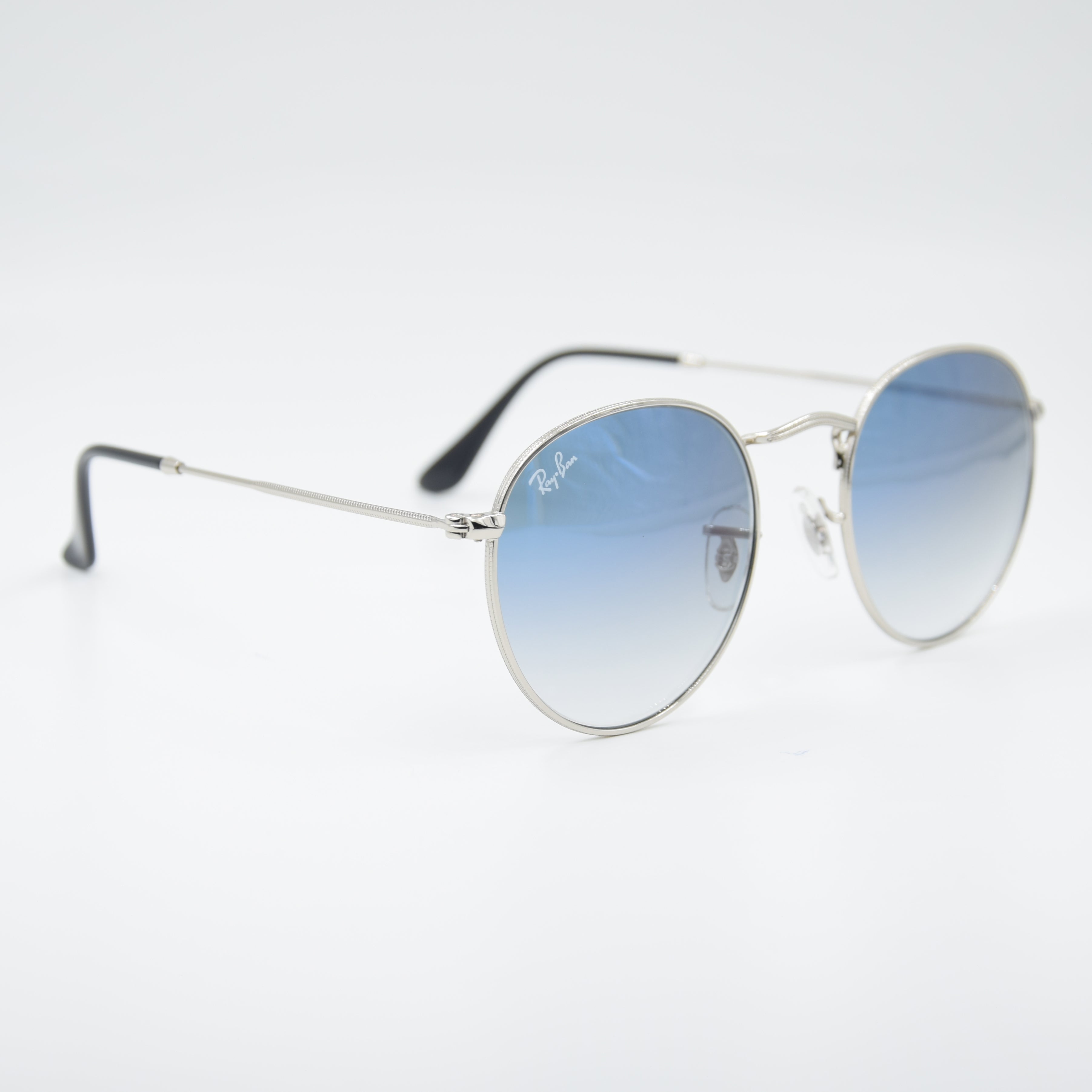 SOLAIRE :RAY-BAN RB3447 ROUND METAL 003/3F